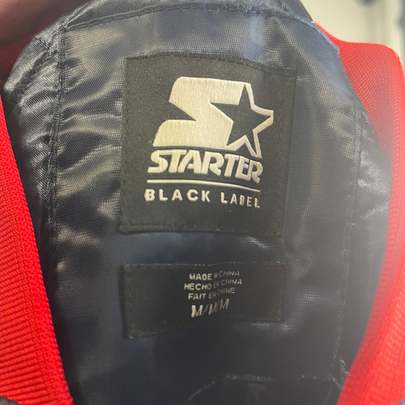 Men's Starter Black Label New York Yankees Jacket Size M - Picture 3 of 3